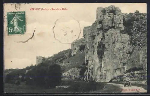 AK Mérigny /Indre, Roc de la Dube