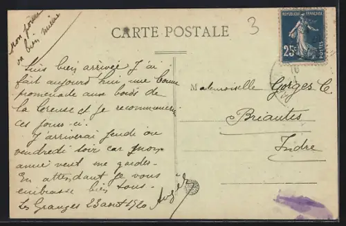 AK Le Pin, La Creuse au Moulin-Drap