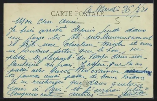 AK St-Gaultier /Indre, Vue générale