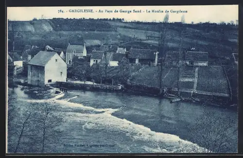 AK Gargilesse, Au Pays de George Sand, Le Moulin de Gargilesse