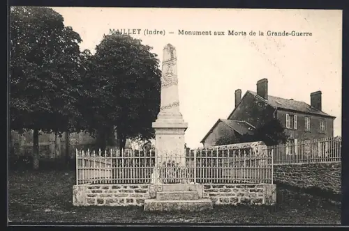 AK Maillet /Indre, Monument aux Morts de la Grande-Guerre