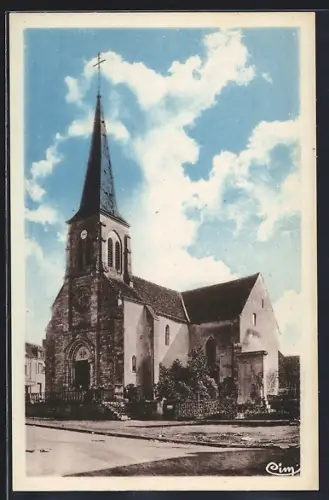 AK Ardentes /Indre, Église Saint-Vincent