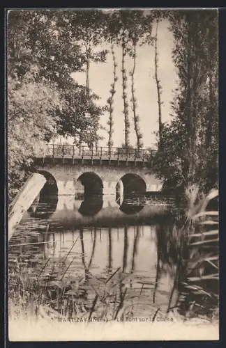 AK Martizay /Indre, Le Pont sur la Claise