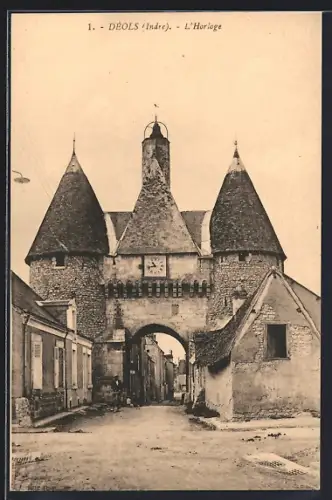 AK Déols /Indre, L`Horloge