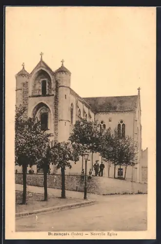 AK Buzancais /Indre, Nouvelle Église