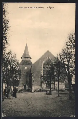 AK St-Chartier /Indre, L`Église
