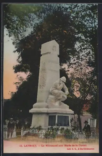 AK Levroux, Le Monument aux Morts de la Guerre