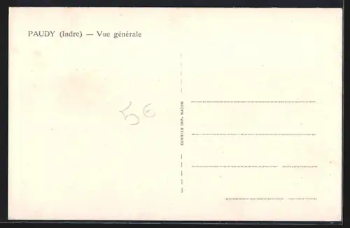 AK Paudy /Indre, Vue générale