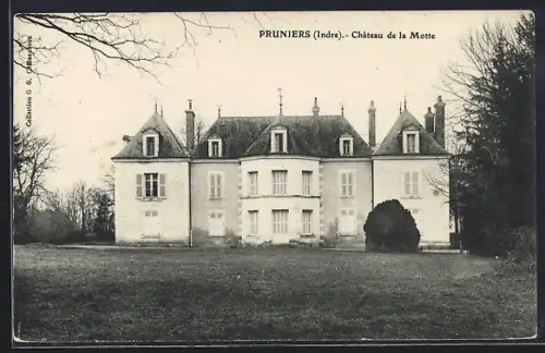 AK Pruniers /Indre, Château de la Motte