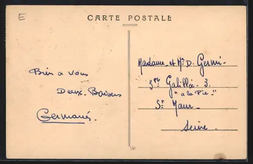 AK Celon /Indre, La Route de Paris