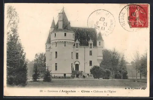 AK Ciron, Château de l`Épine