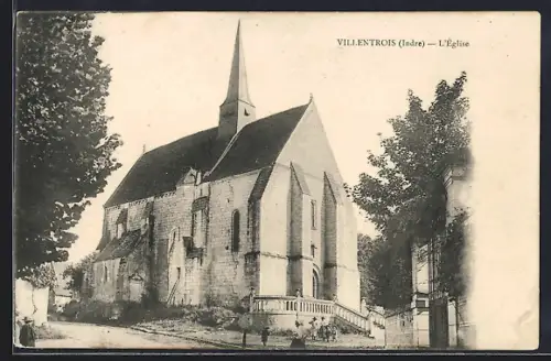 AK Villentrois /Indre, L`Église