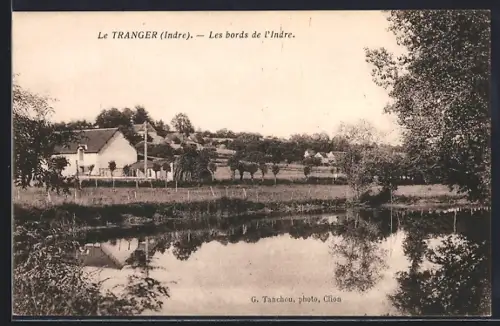 AK Le Tranger /Indre, Les bords de l`Indre