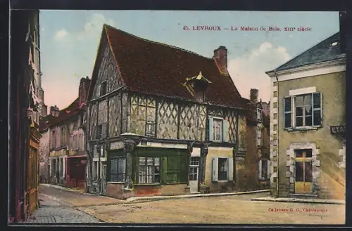 AK Levroux, La Maison de Bois, XIIIe siècle