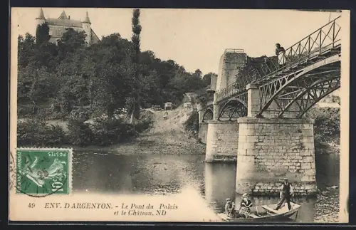 AK Argenton, Le Pont du Palais et le Château