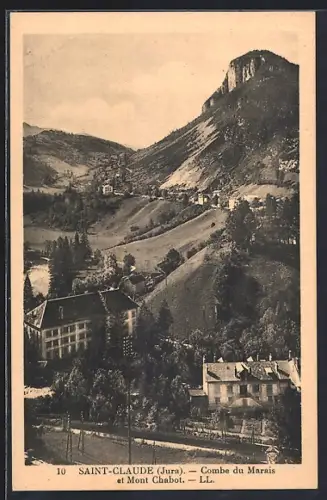 AK Saint-Claude /Jura, Combe du Marais et Mont Chabot