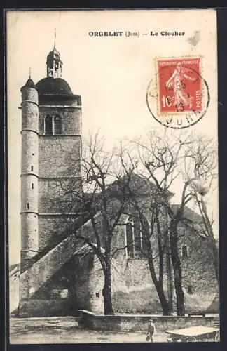 AK Orgelet /Jura, Le Clocher