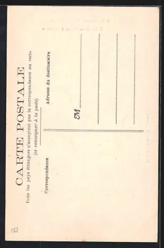 AK Col des Roches, Vue du côté suisse avec passage entre les falaises rocheuses