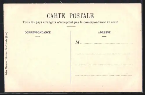 AK St-Claude, Quartier de l`Hôpital, Montée de la Pierre