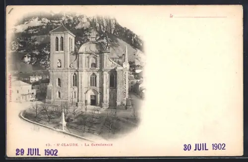 AK St-Claude, La Cathédrale