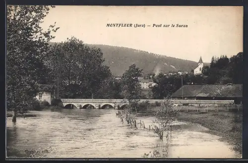 AK Montfleur /Jura, Pont sur le Suran