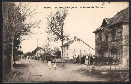 AK Domblans /Jura, Route de Voiteur