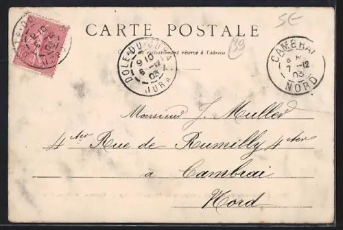 AK Dole, Entrée de la Ville, depuis la Place Grévy