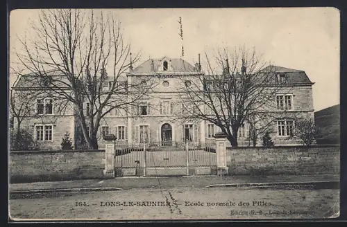 AK Lons-le-Saunier, Ecole normale des Filles