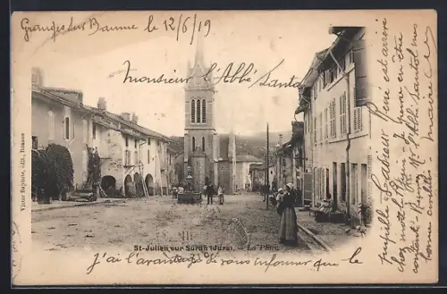 AK St-Julien-sur-Suran /Jura, La Place