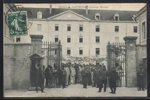AK Lons-le-Saunier, Caserne Michel