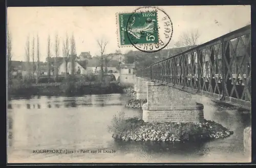 AK Rochefort /Jura, Ponts sur le Doubs