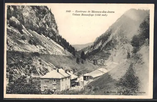 AK Morez-du-Jura, Usines Bonnefoye, Côté sud