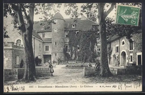 AK Domblans-Blandans /Jura, Le Château