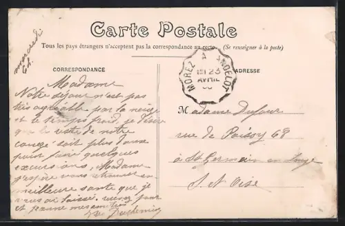 AK Champagnole, Vue Générale des Forges