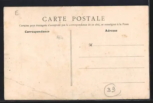 AK Mouchard /Jura, Vue prise du Pont du Chemin de fer