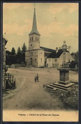 AK Pagney, Centre de la Place de l`Église