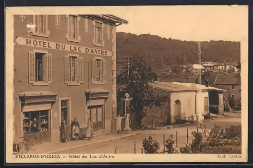AK Villards-d`Héria, Hôtel du Lac d`Antre