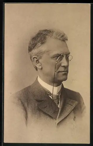 AK Georg Ledebour im Porträt