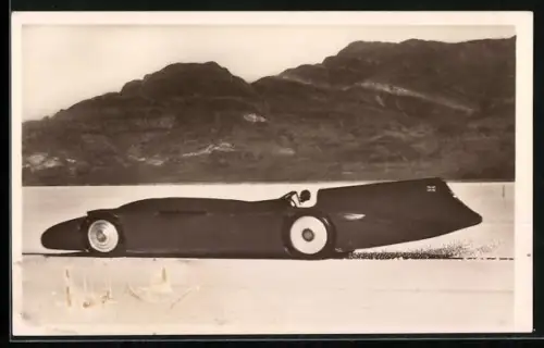 AK Glasgow, The Scottish Motor Show 1935, Sir Malcom Campbell`s Blue Bird
