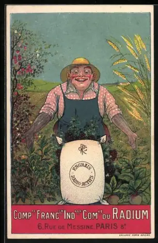 Künstler-AK Paris, Comp. Franc. Ind. Com. du Radium