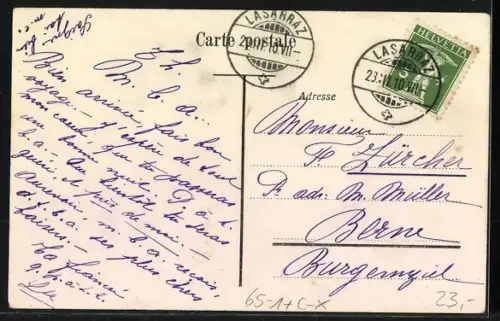 AK La Sarraz, La Gare