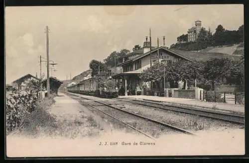 AK Clarens, Gare de Clarens