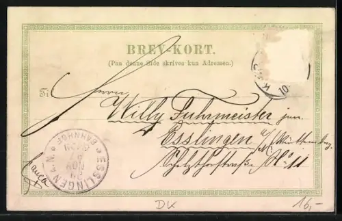 Lithographie Kjöbenhavn, Skodsborg Badeanstalt, Lange Linie, Baseren i. Tivoli, Amalienborg