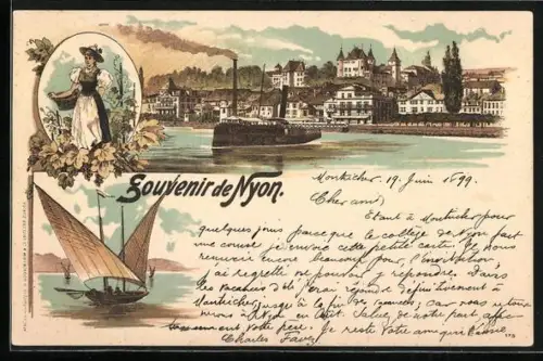 Lithographie Nyon, Panorama