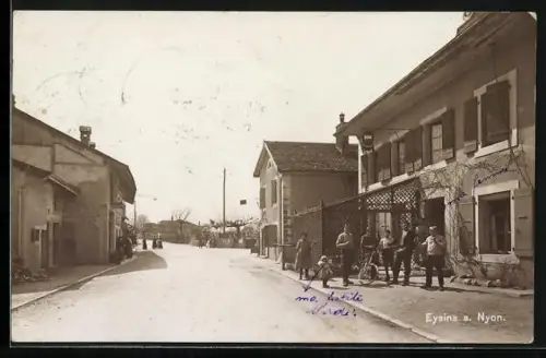 AK Eysins s. Nyon, Une Rue