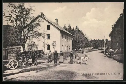 AK Col du Mollendruz, Asile de Mollendruz