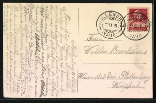 AK Col du Mollendruz, Asile de Mollendruz