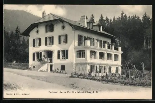 AK Montricher /A. M., Pension de la Forêt