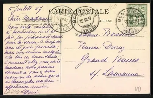 AK Montricher /A. M., Pension de la Forêt