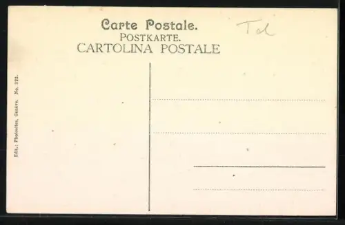 AK Geneve, Saconnex, d`troe, Aux Pavillons J. Gros